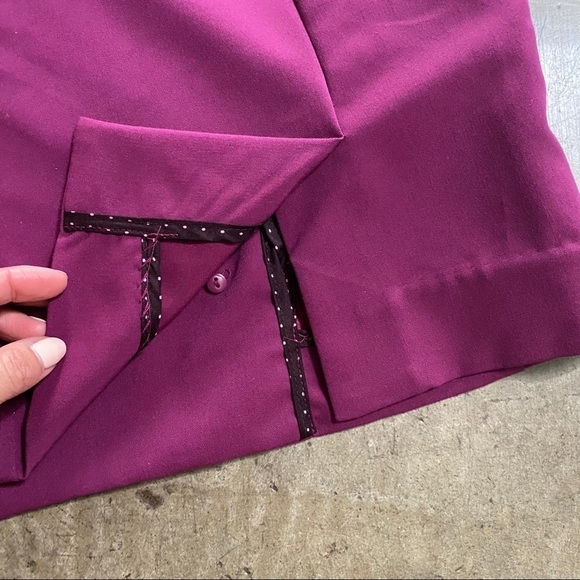 Fuschia Blazer with button details - Picture 11 of 12